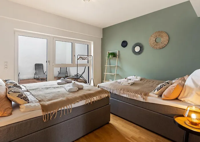 Whirlpool & Terrasse - Familien & Gruppenfreundlich * أشافنبورغ